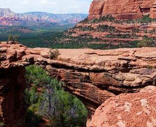 Фото дерзкого моста города «Sedona»